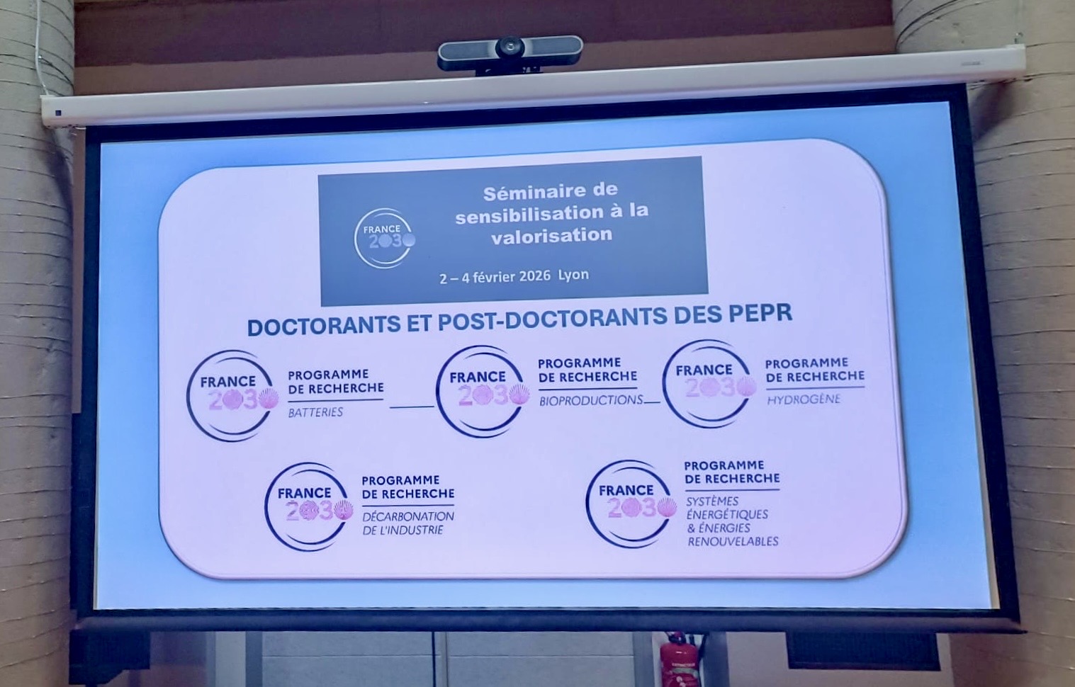  Les doctorants du PEPR SPLEEN au séminaire innovation de l’APED à Lyon 