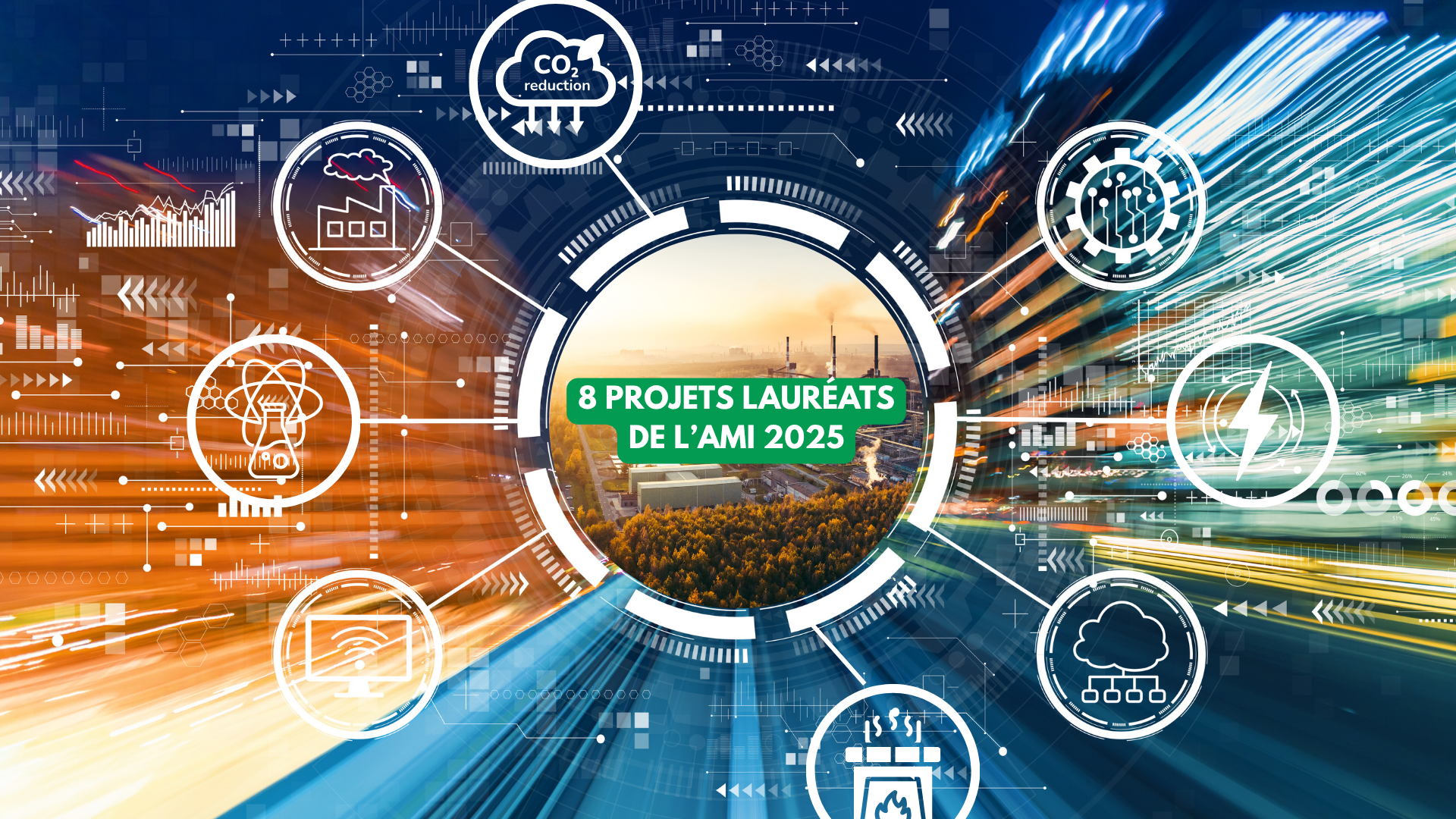  8 projets lauréats de l’appel à manifestation d’intérêt 2025 