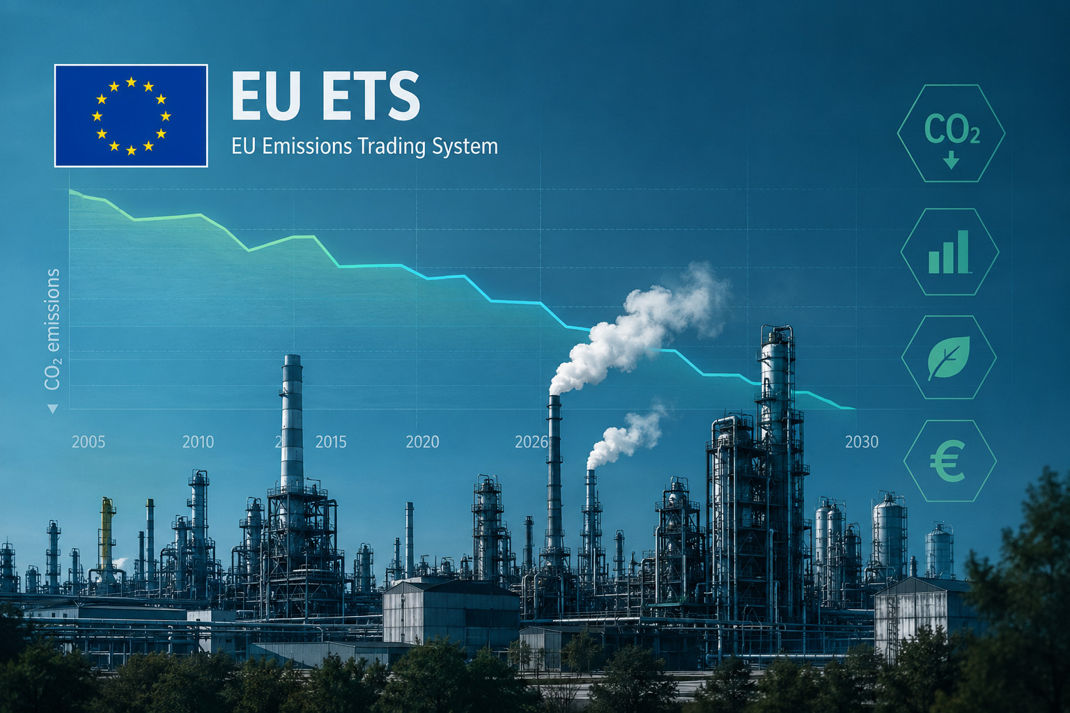  Réforme du marché carbone européen : ce que révèle l&rsquo;évolution de l&rsquo;EU ETS 