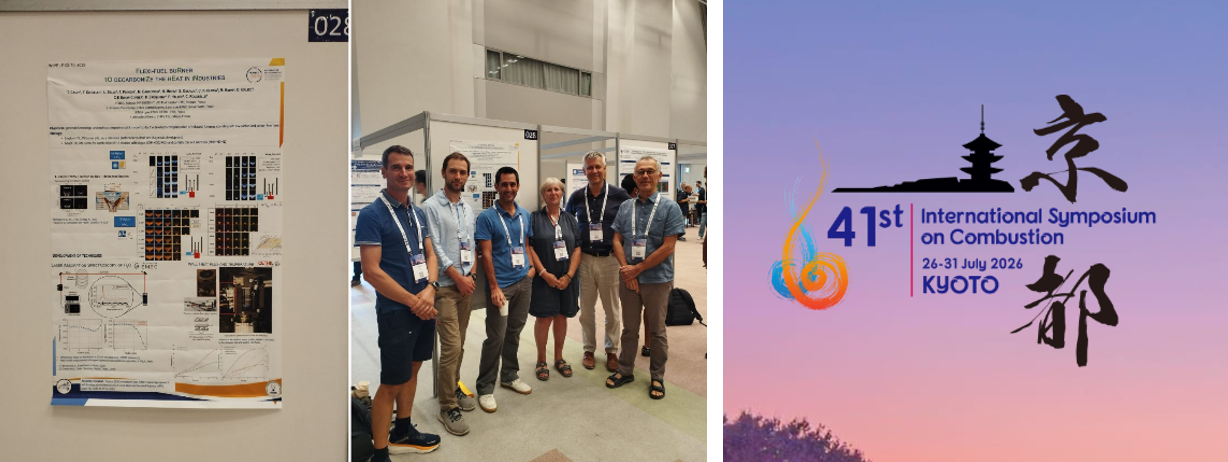  Le projet FROZEN présenté lors du 41e Symposium international sur la combustion à Kyoto 